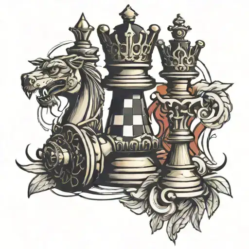 Chess King Chess Piece