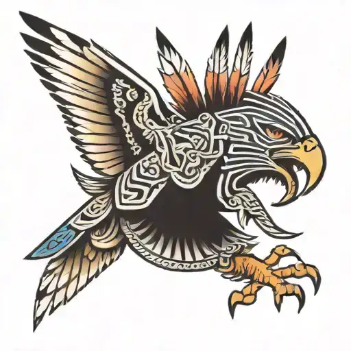 Aztec Warrior Eagle