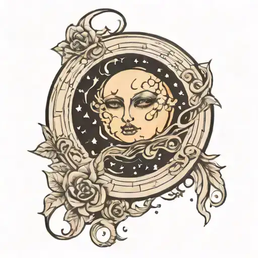 The Night Belongs To You With A Moon And Sleep Token Symbol