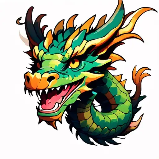 Small Dragon On My Wrist