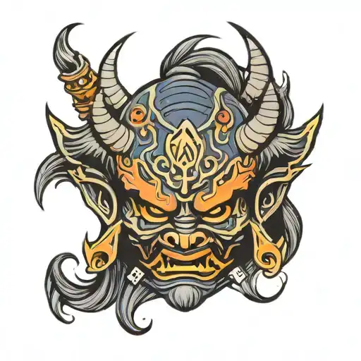 Star Wars Japanese Oni Mask