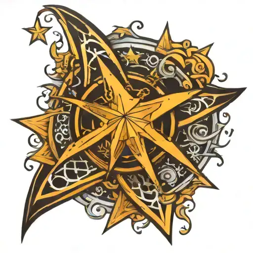 Crescent And Star Drain