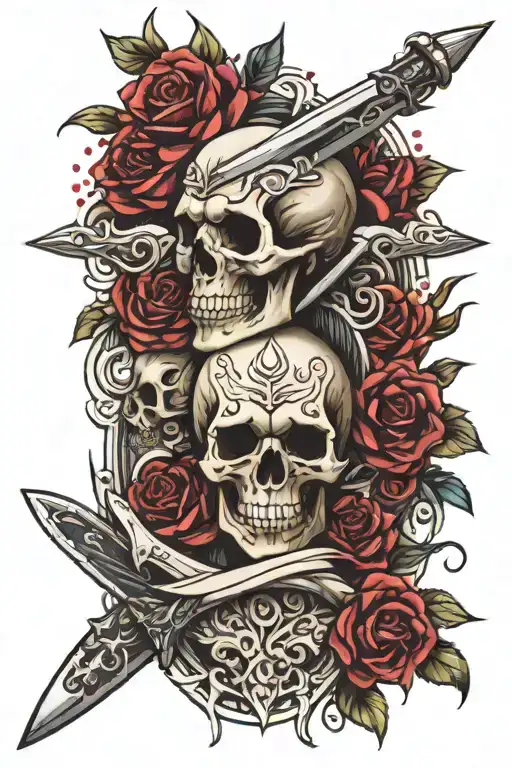 Skulls And Sword
