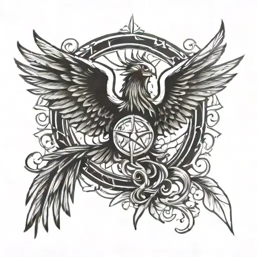 Phoenix Lucifer Illuminati Symbol Incorporated