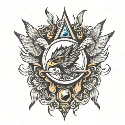 Phoenix Lucifer Illuminati All Seeing Eye