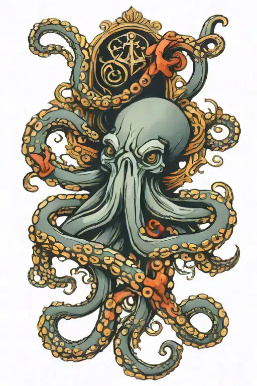 Octopus Anchor Intertwined