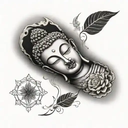 Buddha Arm Sleeve Inspired