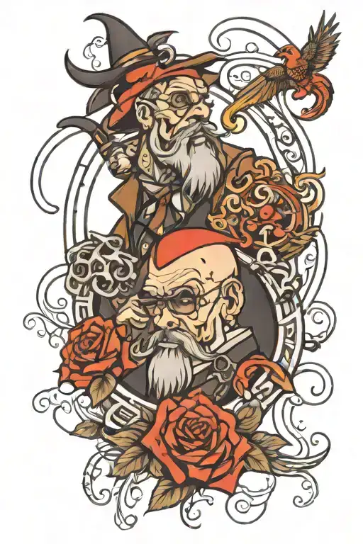 Father Son Tattoo Design Inspired