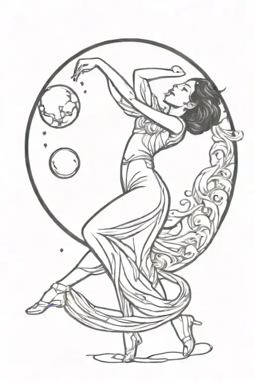 Dancing With Moon Shining