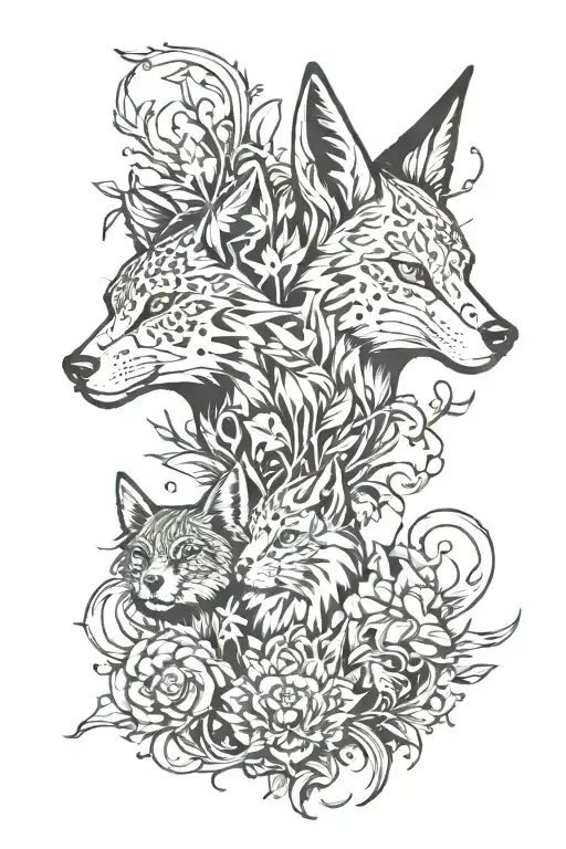 Animal Silhouettes Hidden