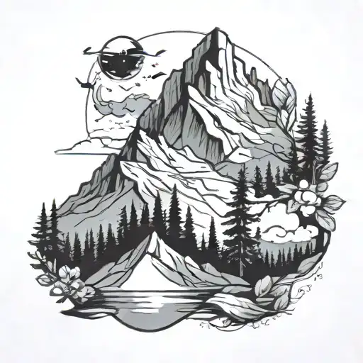 Mountains And Nature