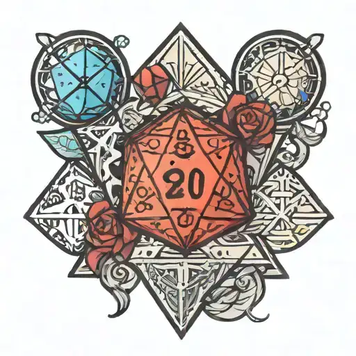D20 Dice
