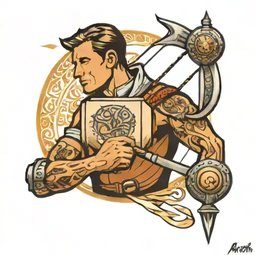 Archer With Prophecy Scroll