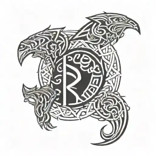 Norse Runic Neck