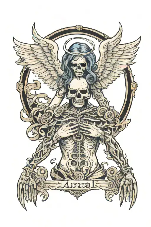 Azreal Angel Of Death Holding