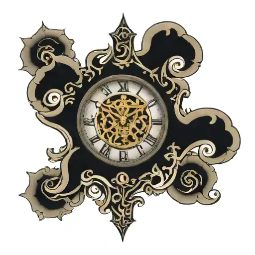 Clock Face N Scroll