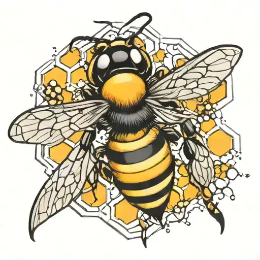 Space Bees Honeycomb