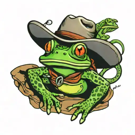 Cowboy Frog Pardners
