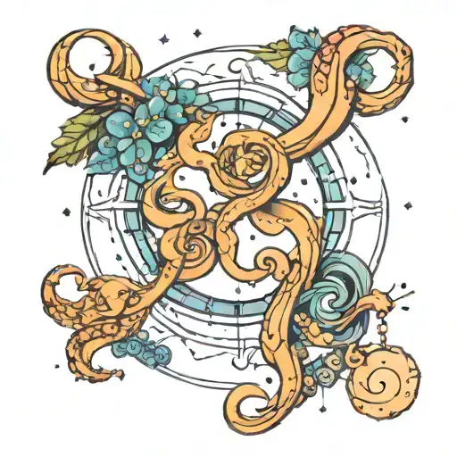 Cancer And Capricorn Constellation Merging