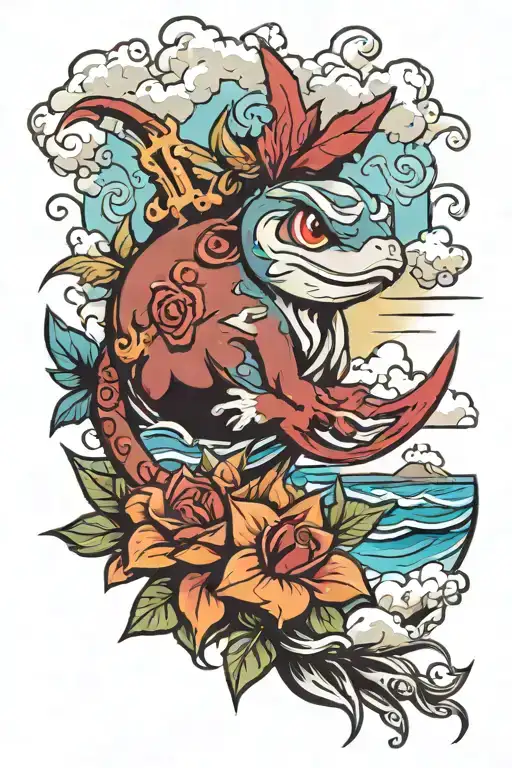 Pokemon And Puerto Rico Beach View