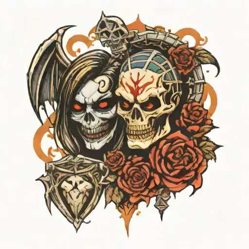 Good And Evil Love Daughter Iron Maiden