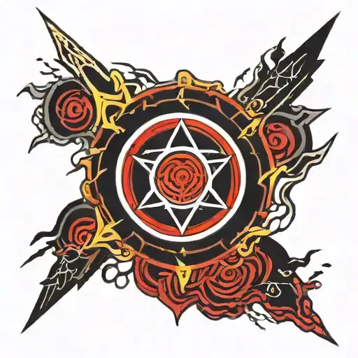 Lightning And Uchiha Itachi Mangekyou Sharingan