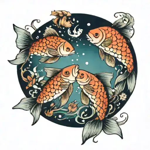 Two Souls Swimming In A Fish Bowl