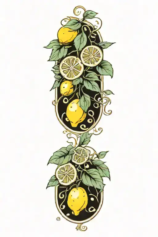 Lemons On A Vine