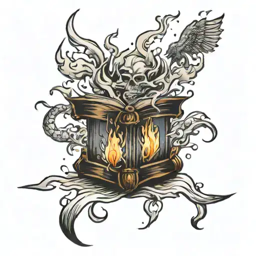 Rising Phonex From Burning Book