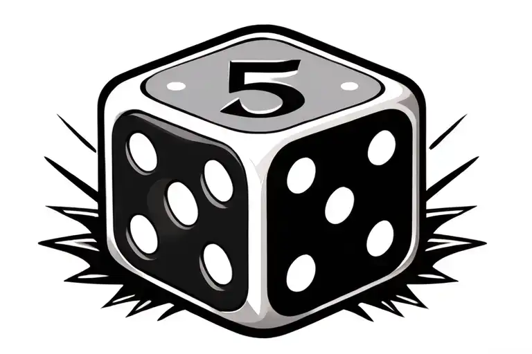 2 Dice Rolling Number 5