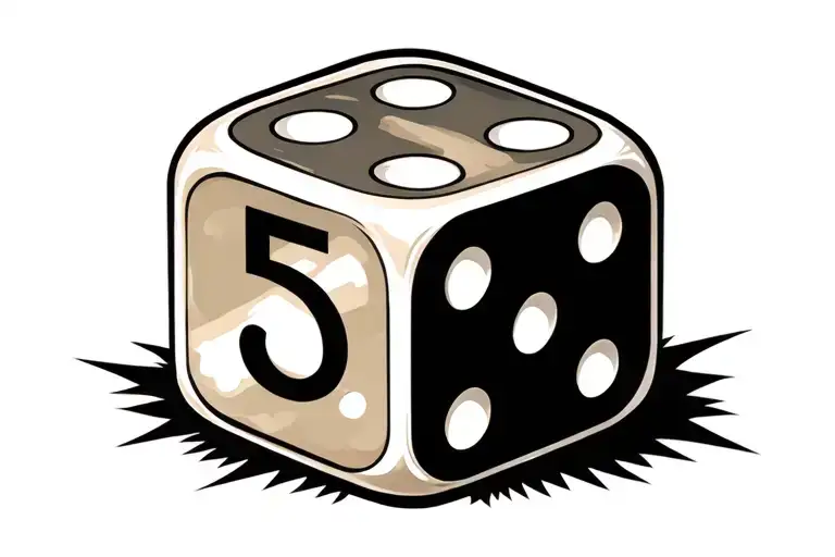 2 Dice Rolling Number 5