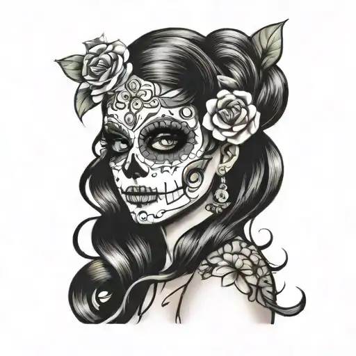 Sugar Skull Sexy Women