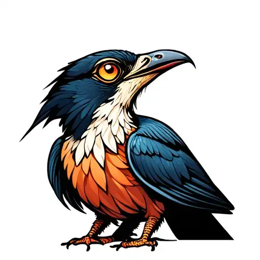 Bird With Snake Eyes