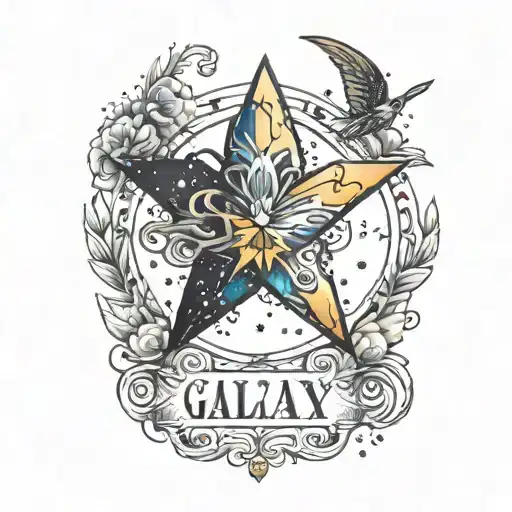 Galaxy With The Name Archer And The Date 12-07-22