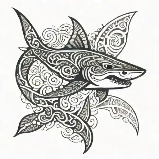 Fiji Tribal Shark