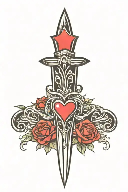 Dagger With Heart