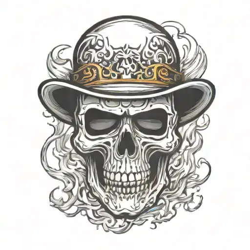 Welding Mask Skull Flames