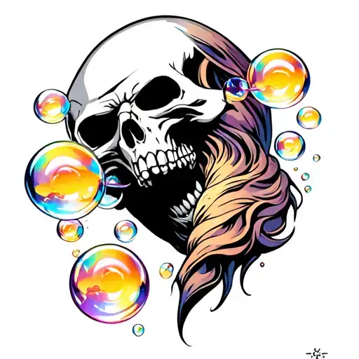 Reaper Blowing Bubbles