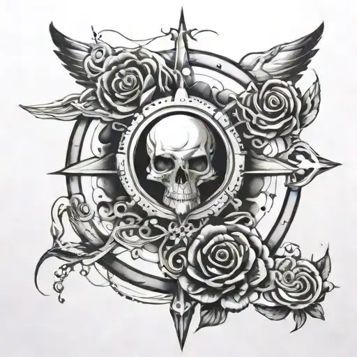 Art Is My Lifeline Symbol Incorporating Elements