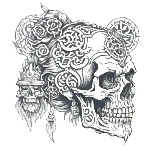 Hindu Aghori Skull