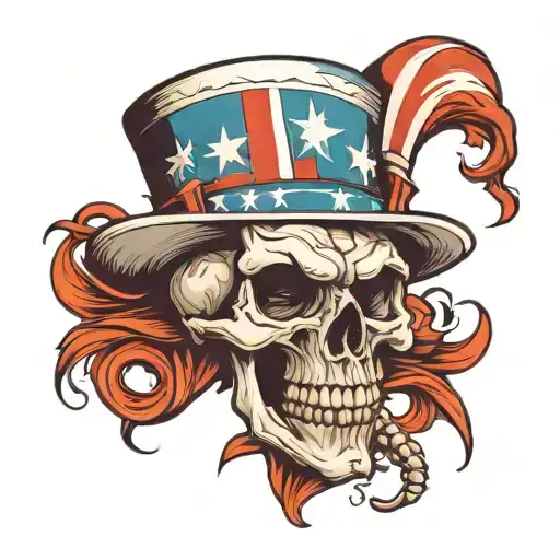Uncle Sam Skull