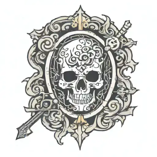 Skeleton Keyhole Design