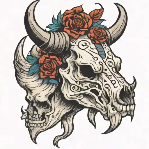 Buffalo Skull