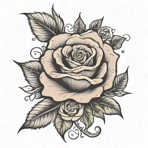 Rose With The Name Alyssa