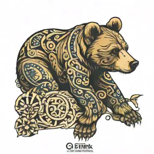 Baltika 7 Bear Sitting