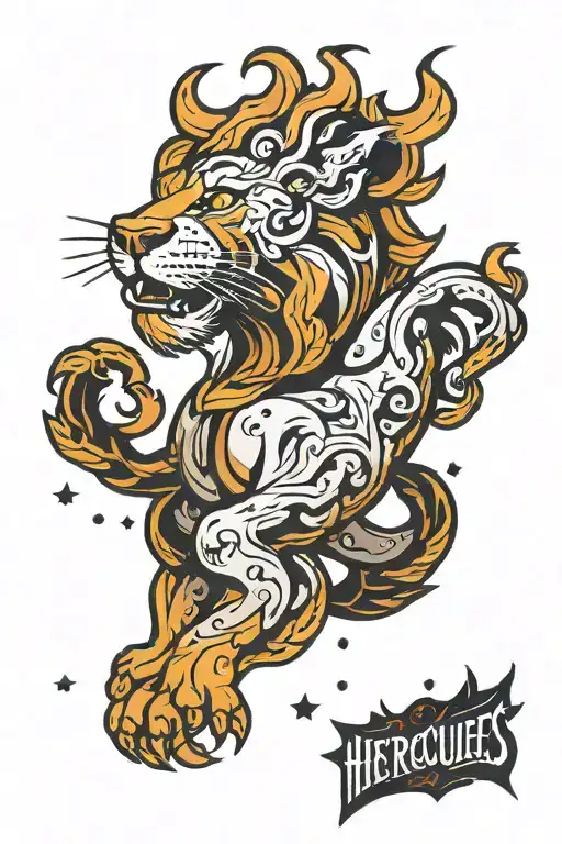 Hercules Constellation Leo