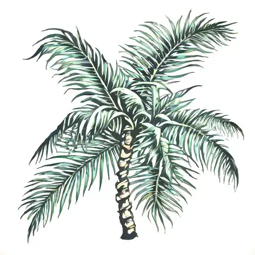 Palm Tree Branches