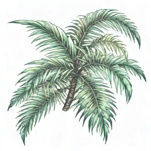 Palm Tree Branches