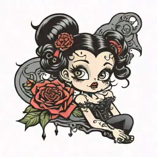 Gothic Betty Boop