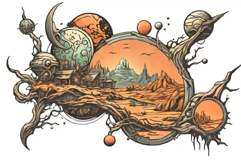 Alien Planet Landscape